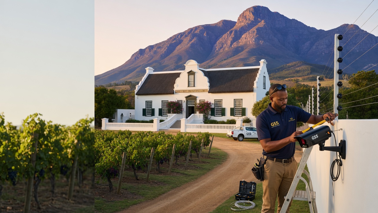 Stellenbosch property with secure access control and non-intrusive student accommodation security