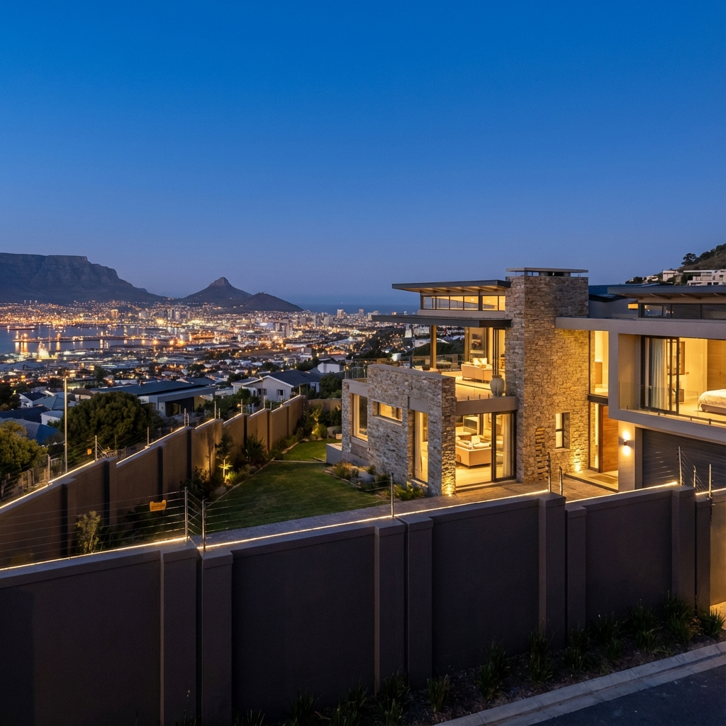 Luxury Plattekloof home with premium electric fencing and rapid response setup